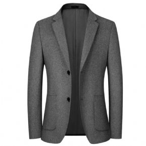 Automne Et Hiver Décontracté Court Costume En Laine Hommes Tendance Mince Petit Veste