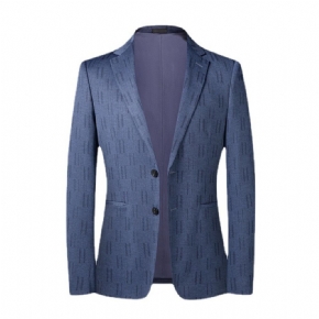 Costumes Décontractés Pour Hommes Blue Fashion Casual Beautiful Jackets Business Trend Tops Slim Men's Suits