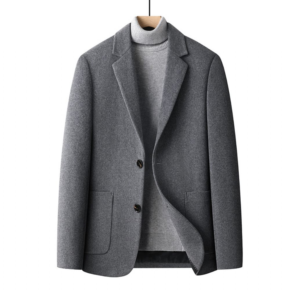 Petits Costumes Décontractés Pour Hommes 2024 Manteau Laine Automne/hiver