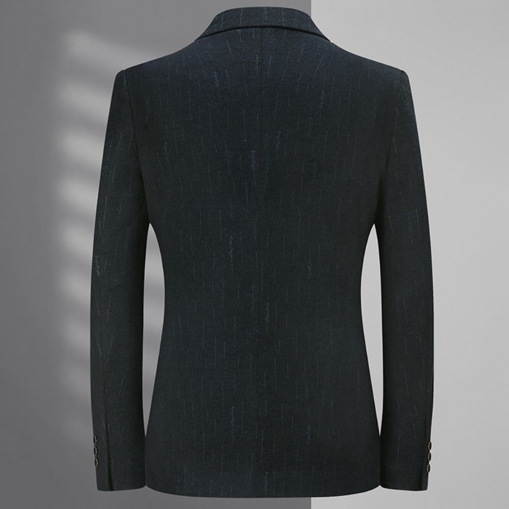 Veste Slim Fit Style Britannique Pour Hommes