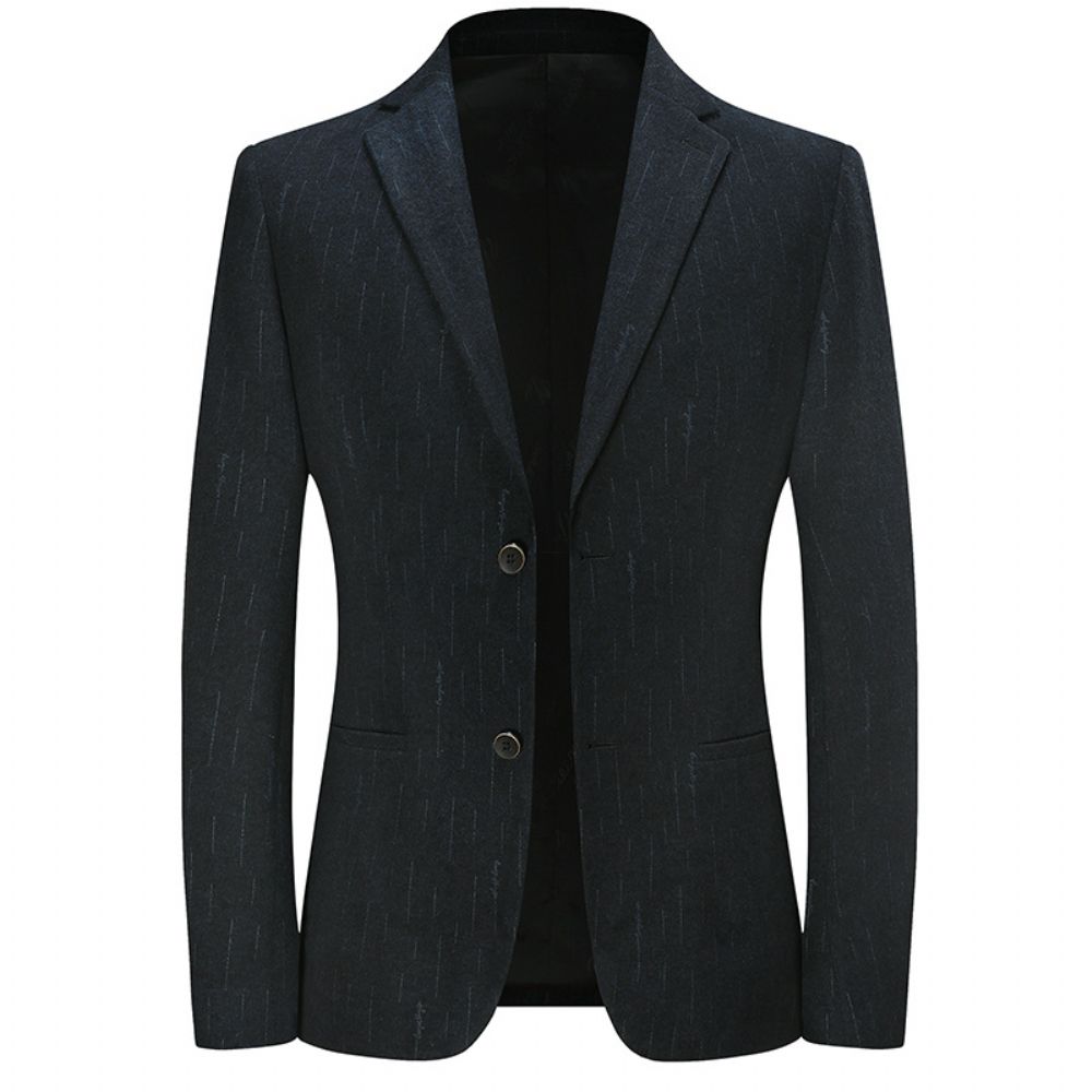 Veste Slim Fit Style Britannique Pour Hommes