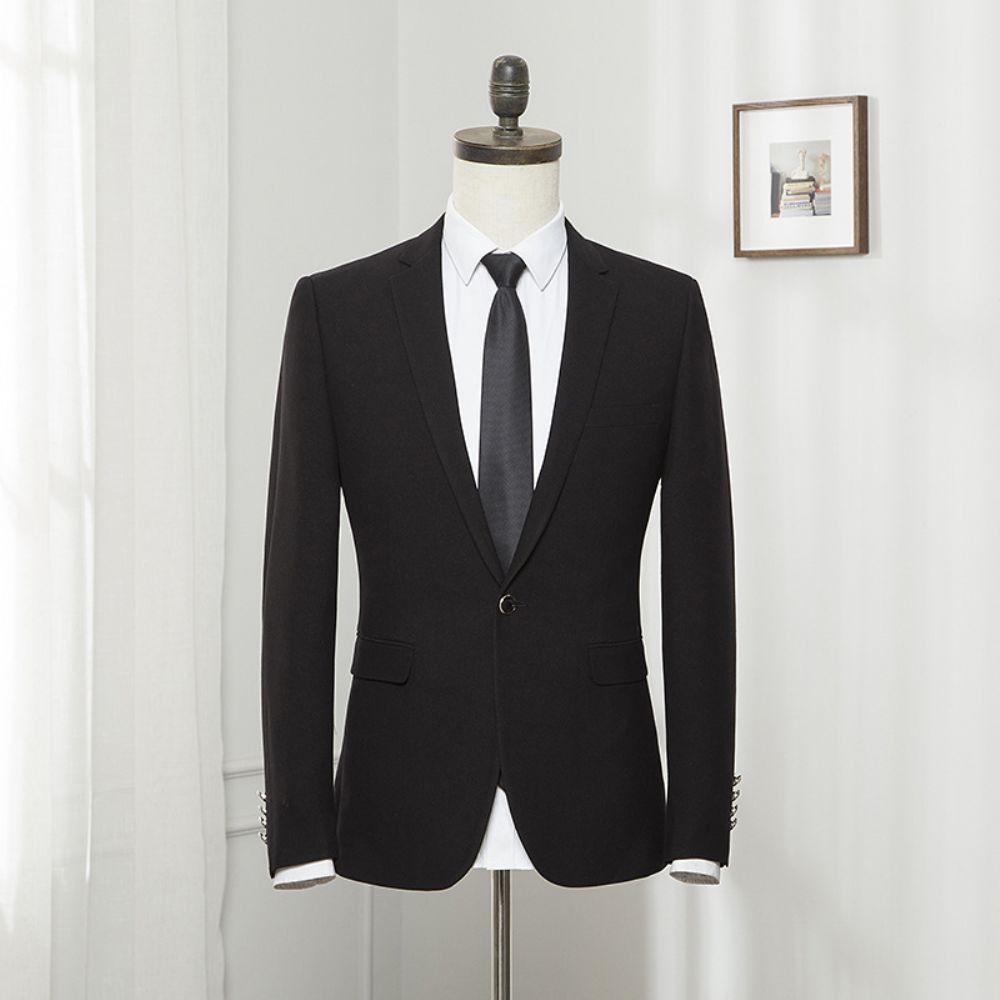 Costume Deux Pièces Pour Hommes D'affaires Corps Mariage Professionnel