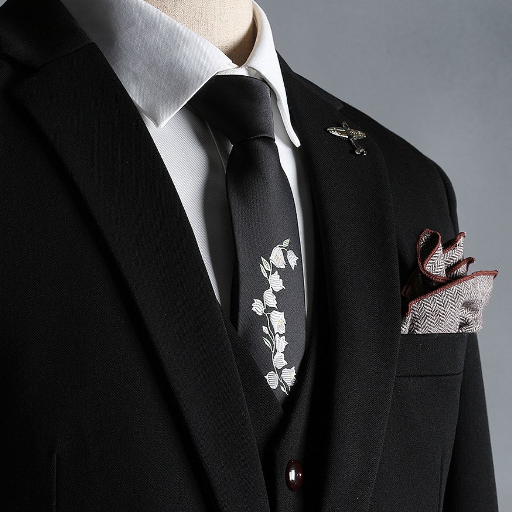 Costume Hommes Deux Pièces Marié Mariage Garçons D'honneur Mince Affaires Professionnel Formel