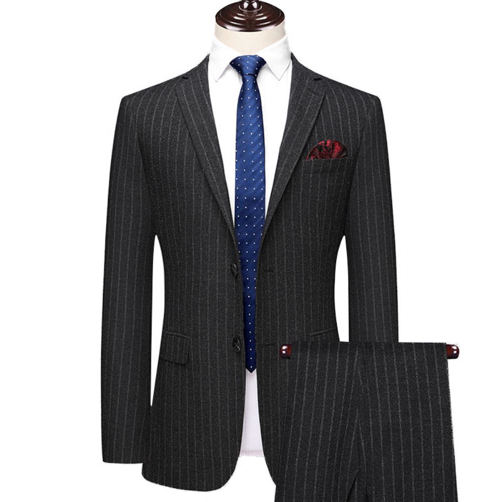 Costume En Laine Pour Hommes D'affaires Corps Mariage Professionnel