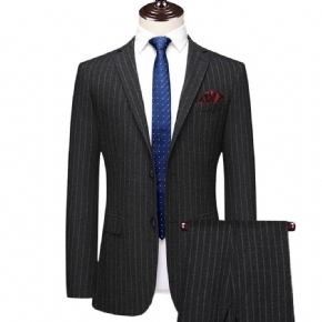 Costume En Laine Pour Hommes D'affaires Corps Mariage Professionnel