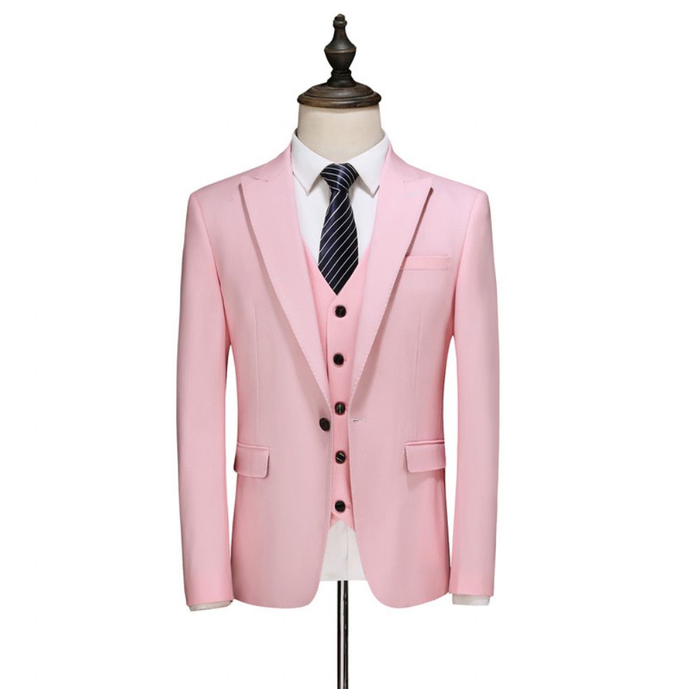 Costumes Pour Hommes Trois Pièces Robes Mariée Slim Groom Pas Seulement À Vendre