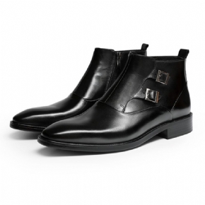 2024 Automne Et Hiver Hommes Bottes Martin En Cuir Affaires Formelles Pour