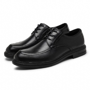 Bout En Cuir Formel Pour Hommes Couche Supérieure Chaussures Grande Taille Fond Souple Jeunesse Bureau D'affaires Britannique